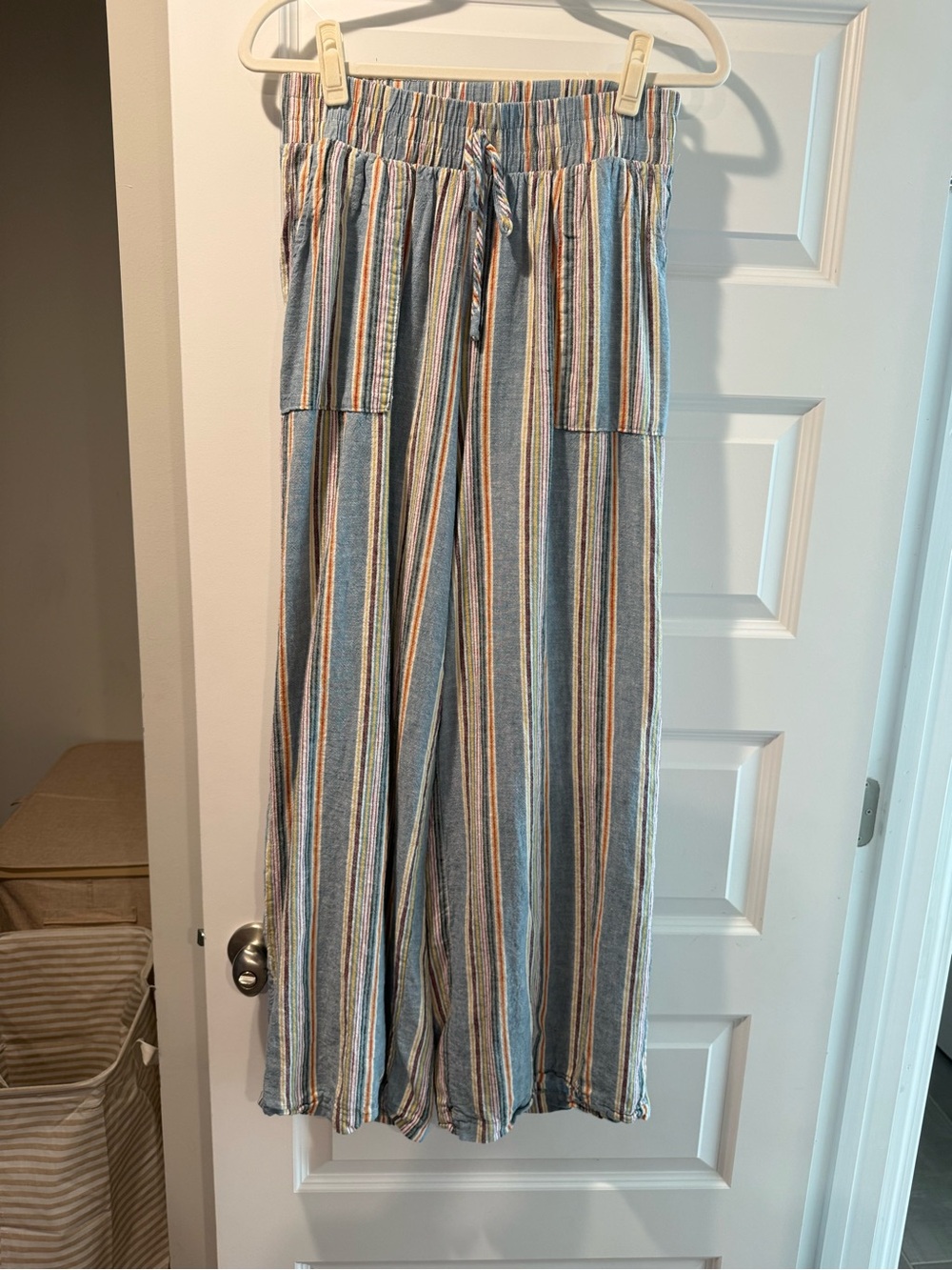 Altar'd State Multicolor Striped Wide-Leg Pants